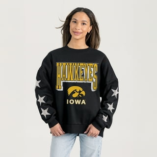 売れ筋商品|||ゲームデイ パーカー・スウェットシャツ アウター レディース Women's Black Iowa Hawkeyes Blindside Raglan Cropped Pullover Sweatshirt Black Iowa Hawkeyes Womens in Iowa Hawkeyes Team Shop - Walmart.com
