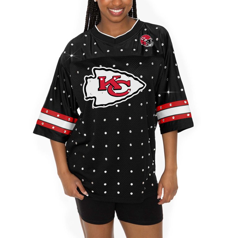 Chiefs Super Bowl Kansas City Chiefs Attire Jersey Dress Chiefs Gear Kc  Chiefs Bling Shirts PINK