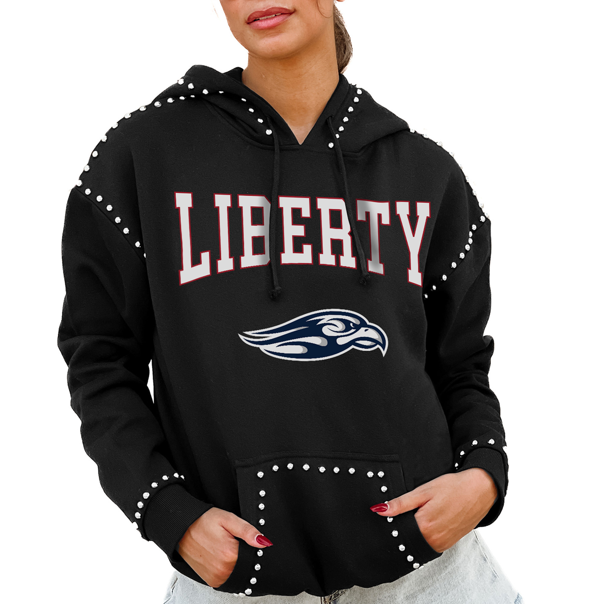 Women's Gameday Couture Black Gonzaga Bulldogs Studded