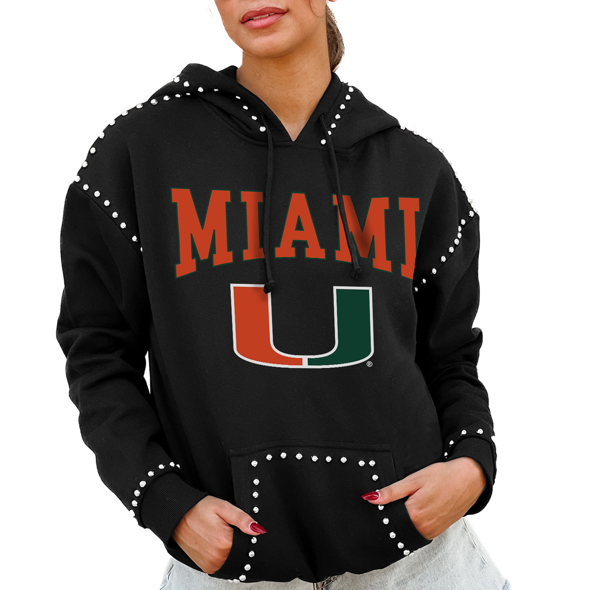 売れ筋商品|||ゲームデイ カットソー トップス レディース Women's Black North Carolina A T Aggies Studded Pullover Hoodie Black Women's Gameday Couture Black North Carolina A&T Aggies
