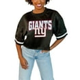 thumbnail image 1 of Women's Gameday Couture  Black New York Giants  Game Face Fashion Jersey, 1 of 5