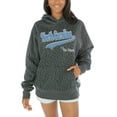 thumbnail image 1 of Women's Gameday Couture  Black North Carolina Tar Heels Fierce Force Leopard Print Pullover Hoodie, 1 of 1