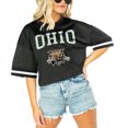 thumbnail image 1 of Women's Gameday Couture  Black Ohio Bobcats Game Face Fashion Jersey, 1 of 1