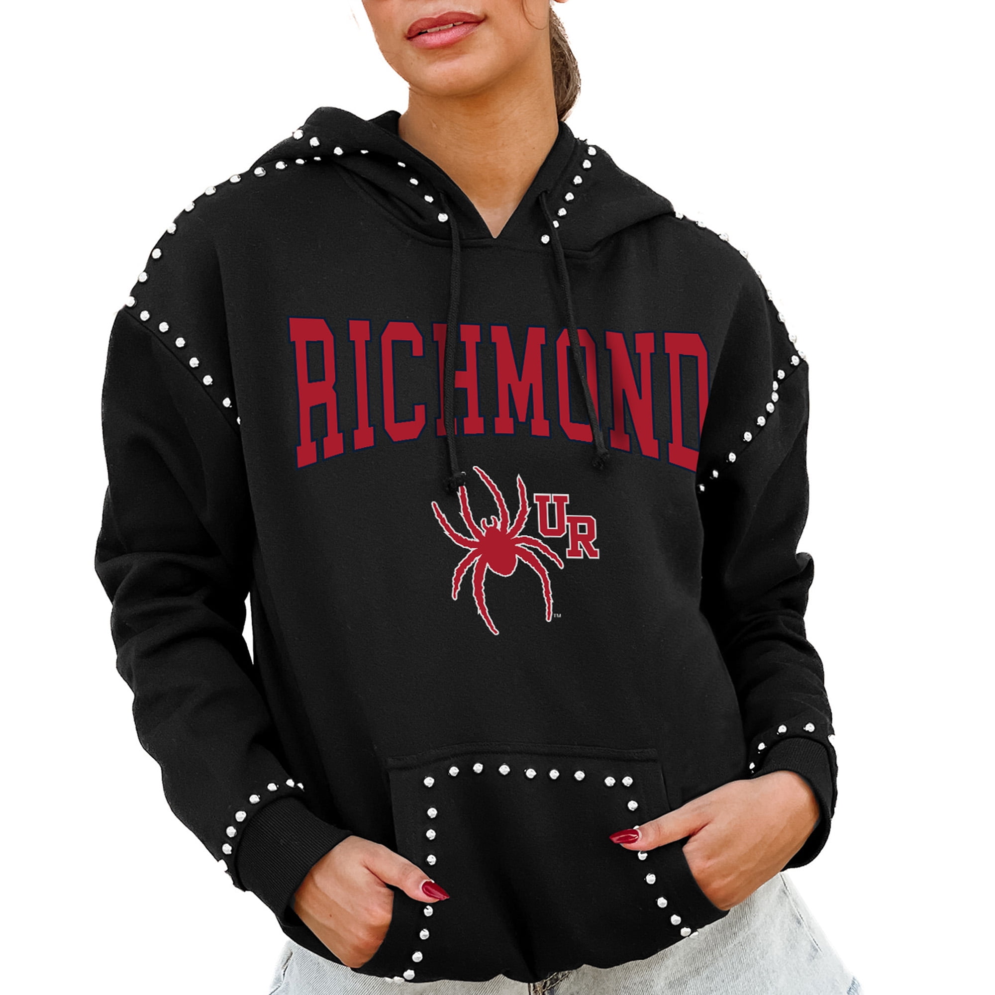 売れ筋商品|||ゲームデイ カットソー トップス レディース Women's Black Gonzaga Bulldogs Studded Pullover Hoodie Black Women's Gameday Couture Black Gonzaga Bulldogs Studded