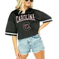 thumbnail image 1 of Women's Gameday Couture  Black South Carolina Gamecocks Game Face Fashion Jersey, 1 of 1