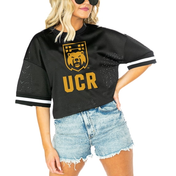 Women's Gameday Couture Black UC Riverside Highlanders Game Face Fashion Jersey