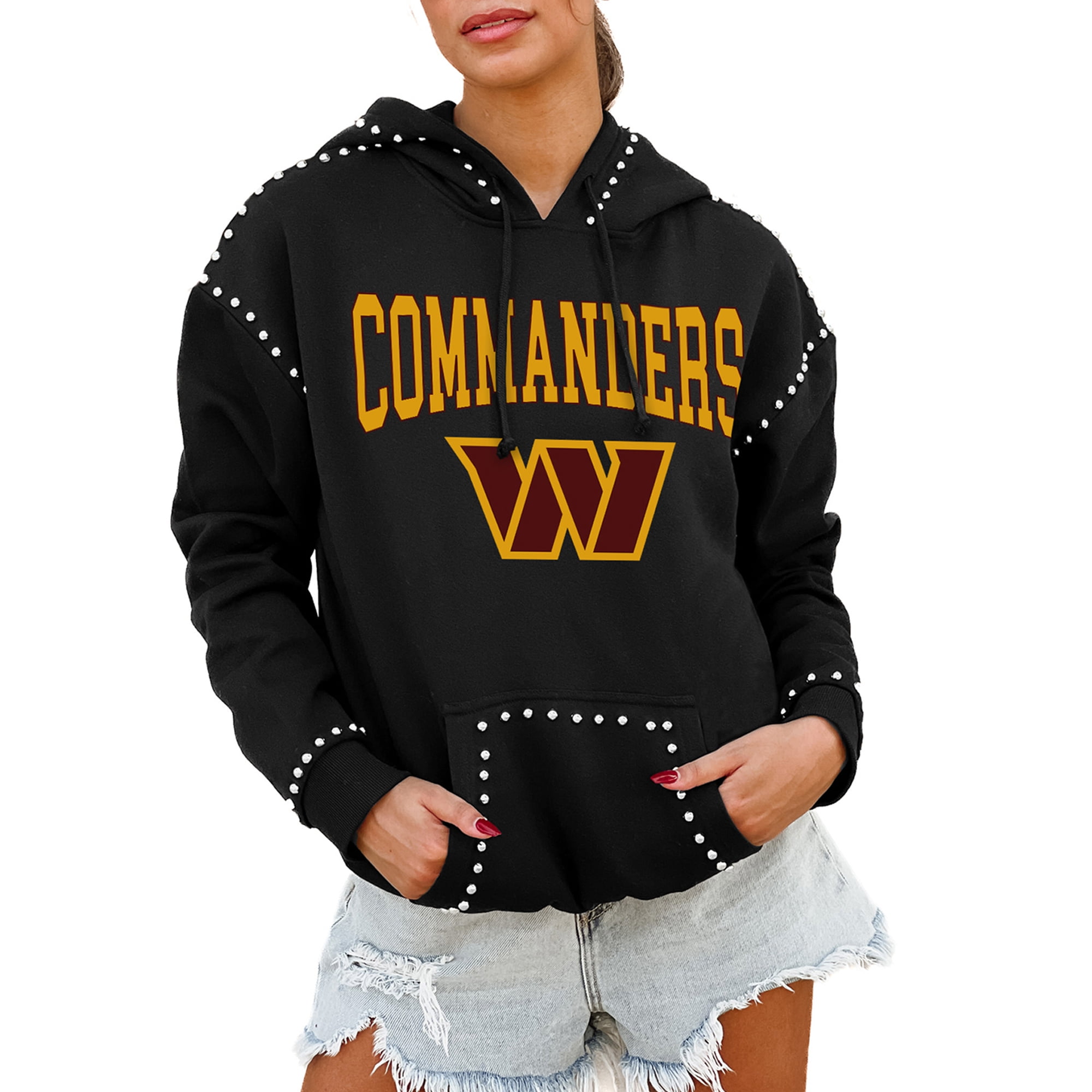 売れ筋商品|||ゲームデイ カットソー トップス レディース Women's Black Miami Dolphins Catch the Vibe Studded Pullover Hoodie Black Women's Gameday Couture Black Miami Dolphins Catch the Vibe