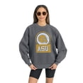 thumbnail image 1 of Women's Gameday Couture Albany State Golden Rams Charcoal Oversized Drop Shoulder Fleece Drop Pullover Sweatshirt, 1 of 1
