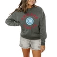 thumbnail image 1 of Women's Gameday Couture  Charcoal Chicago Fire Fleece Pullover Sweatshirt, 1 of 2