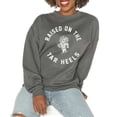 thumbnail image 1 of Women's Gameday Couture White Alabama A&M Bulldogs  Oversized Good Vibes Premium Fleece Drop Shoulder Pullover, 1 of 1