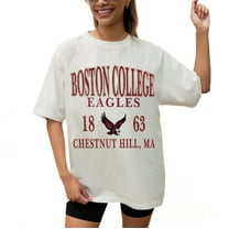 Women's Gameday Couture Cream Boston College Eagles Unity Oversized T-Shirt