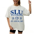 thumbnail image 1 of Women's Gameday Couture Cream Saint Louis Billikens Unity Oversized T-Shirt, 1 of 3