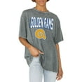 thumbnail image 1 of Women's Gameday Couture Gray Albany State Golden Rams Solid Defense Oversized T-Shirt, 1 of 1