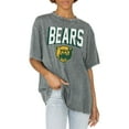 thumbnail image 1 of Women's Gameday Couture Gray Baylor Bears Solid Defense Oversized T-Shirt, 1 of 1