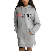 Women's Gameday Couture Gray D.C. United Side Split Hoodie Dress