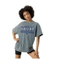 thumbnail image 1 of Women's Gameday Couture Gray Dallas Cowboys Peak Performance Oversized Snow Wash T-Shirt, 1 of 6