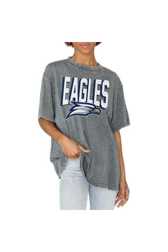Women's Gameday Couture Gray Georgia Southern Eagles Solid Defense Oversized T-Shirt