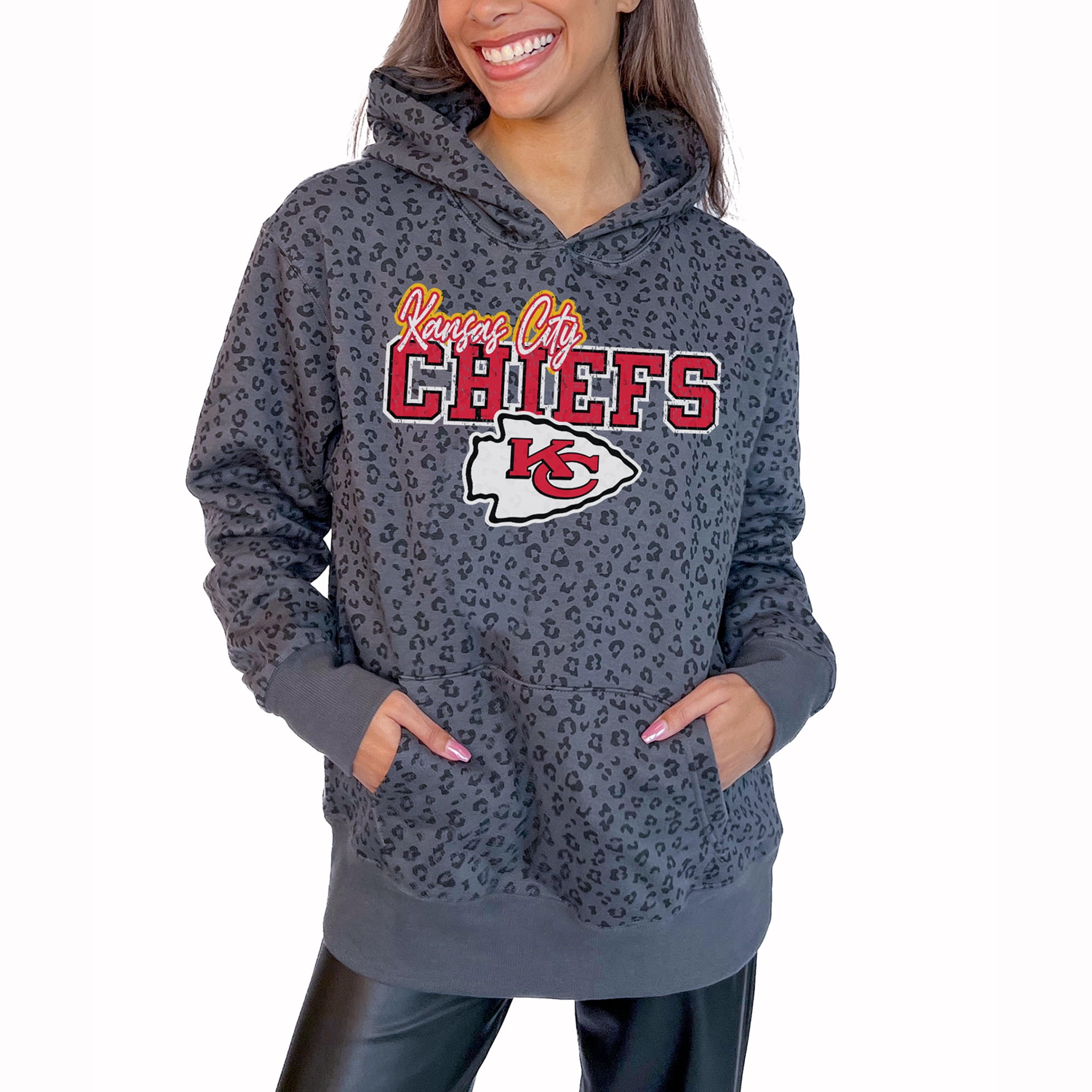 Women's Gameday Couture Gray Kansas City Chiefs In The Spotlight