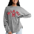 Women's Gameday Couture Gray Miami University RedHawks Faded Wash