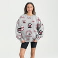 thumbnail image 1 of Women's Gameday Couture Gray South Carolina Gamecocks Always on Repeat Fleece Sweatshirt, 1 of 4
