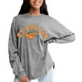 thumbnail image 1 of Women's Gameday Couture Gray UT Dallas Faded Wash Pullover Sweatshirt, 1 of 1