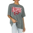 thumbnail image 1 of Women's Gameday Couture Gray Western Kentucky Hilltoppers Solid Defense Oversized T-Shirt, 1 of 1
