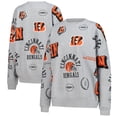 thumbnail image 1 of Women's Gameday Couture Heather Gray Cincinnati Bengals Always On Repeat Fleece Sweatshirt, 1 of 3