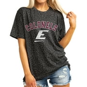 Women's Gameday Couture Leopard Eastern Kentucky Colonels All the Cheer Leopard T-Shirt