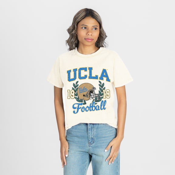 Women's Gameday Couture Natural UCLA Bruins Raised on Victory T-Shirt