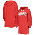 thumbnail image 1 of Women's Gameday Couture Red Wisconsin Badgers Game Winner Vintage Wash Tri-Blend Dress, 1 of 3