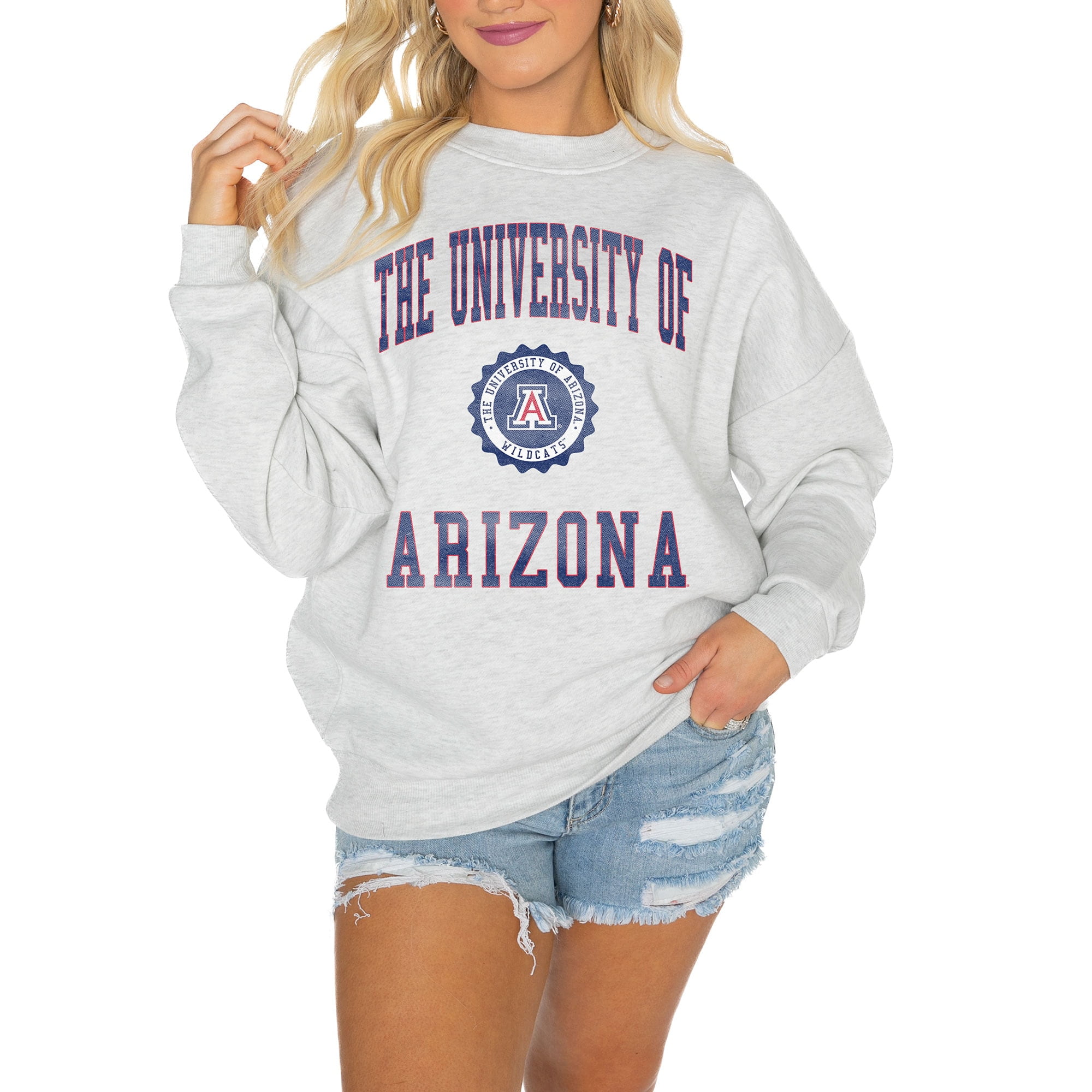 売れ筋商品|||ゲームデイ カットソー トップス レディース Women's White Baylor Bears Good Vibes Premium Fleece Drop Shoulder Pullover Sweatshirt White Women's Gameday Couture White Baylor Bears Oversized Good
