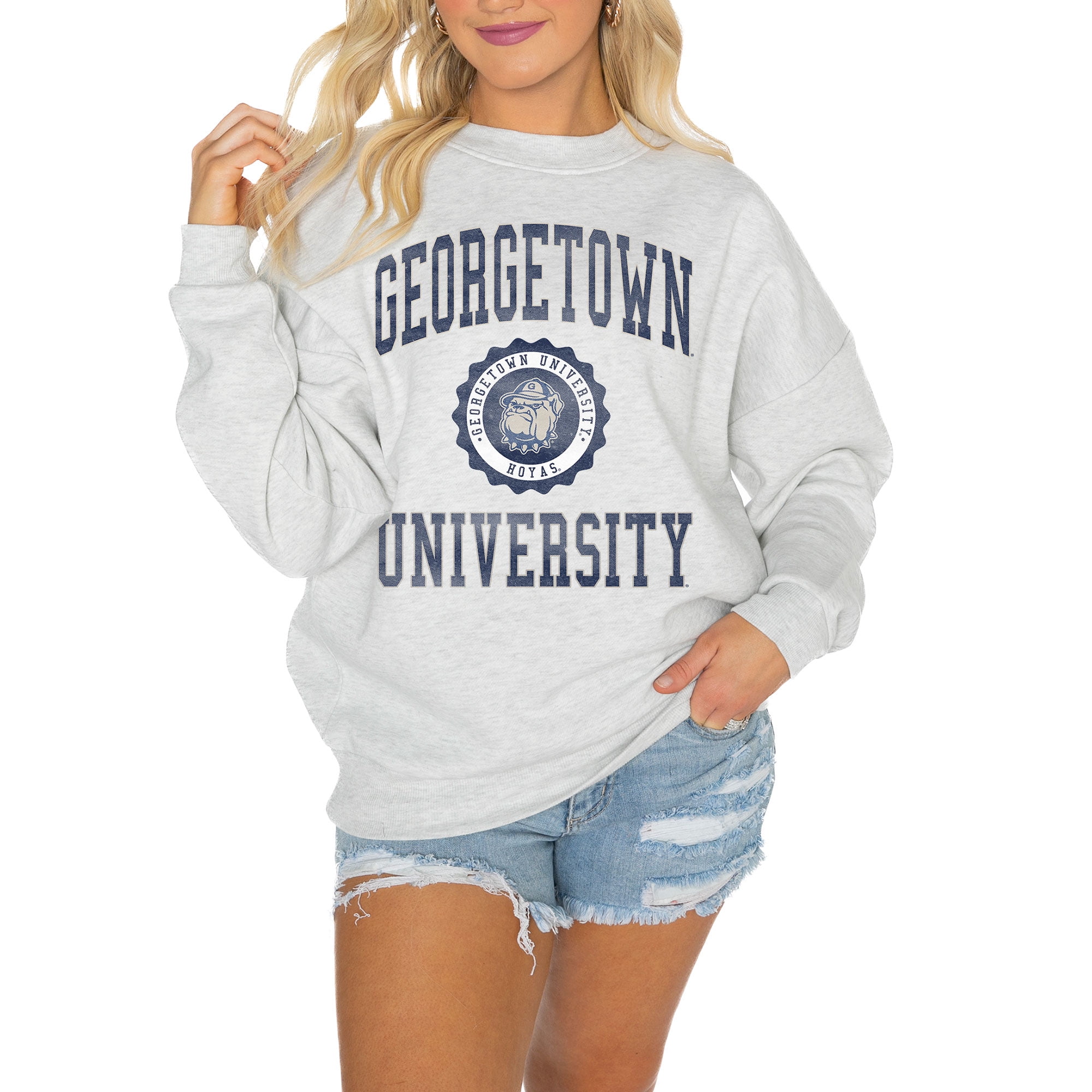 売れ筋商品|||ゲームデイ カットソー トップス レディース Women's White Baylor Bears Good Vibes Premium Fleece Drop Shoulder Pullover Sweatshirt White Women's Gameday Couture White Baylor Bears Oversized Good