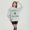 thumbnail image 1 of Women's Gameday Couture Steel UAB Blazers Oversized Good Vibes Premium Fleece Drop Shoulder Pullover Sweatshirt, 1 of 1