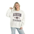 thumbnail image 1 of Women's Gameday Couture White Auburn Tigers Premium Fleece Drop Shoulder Oversized Pullover Sweatshirt, 1 of 4