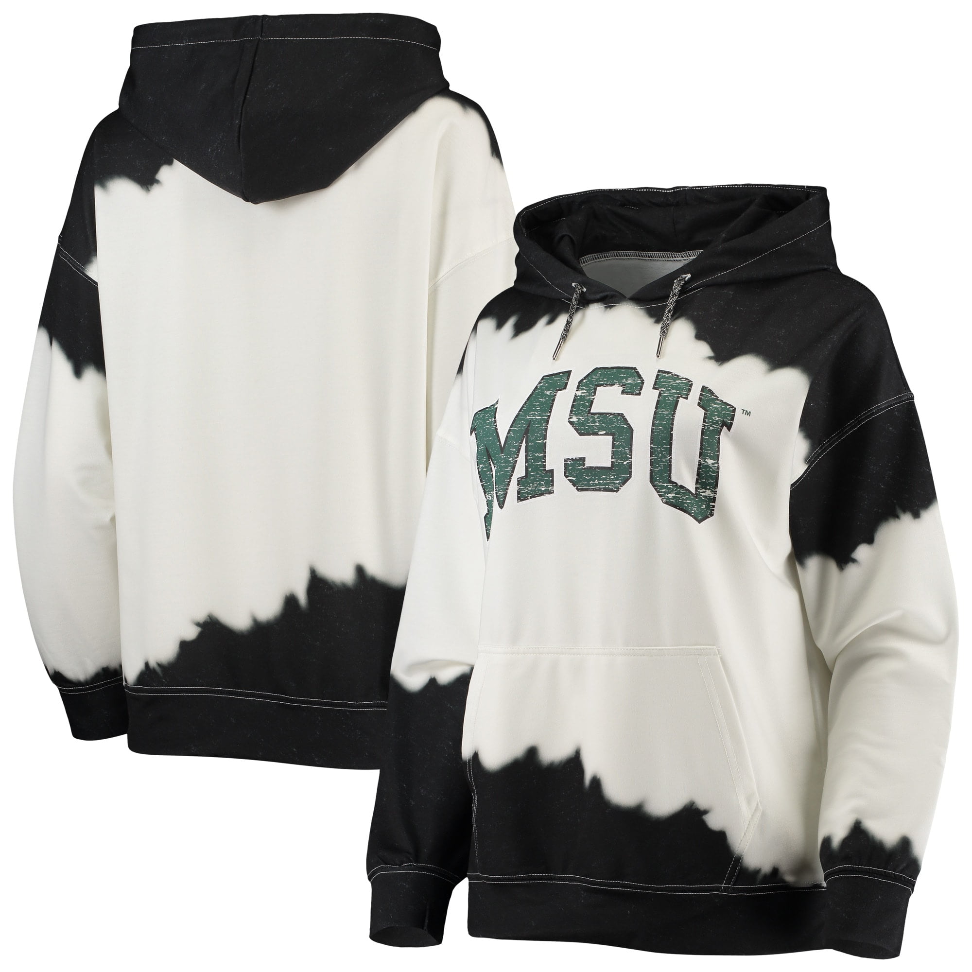 売れ筋商品|||ゲームデイ カットソー トップス レディース Women's White, Gray Distressed Texas A&M Aggies For the Fun Double Dip-Dyed Pullover Hoodie White, Gray Women's Gameday Couture White/Gray Texas A&M Aggies For the