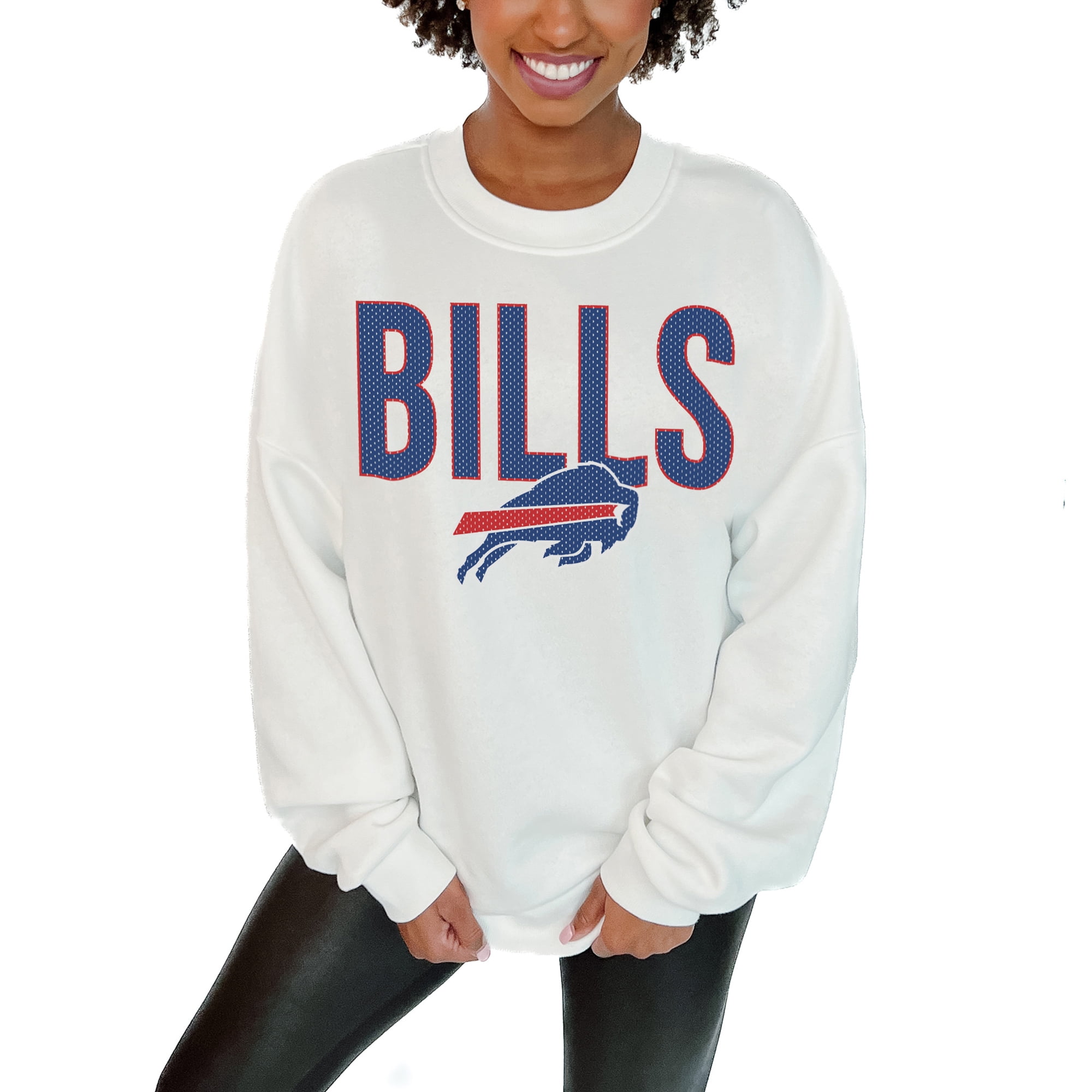 Women's Gameday Couture Charcoal Buffalo Bills Oversized