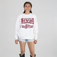 thumbnail image 1 of Women's Gameday Couture White Cal State Chico Wildcats Oversized Premium Fleece Sweatshirt, 1 of 5