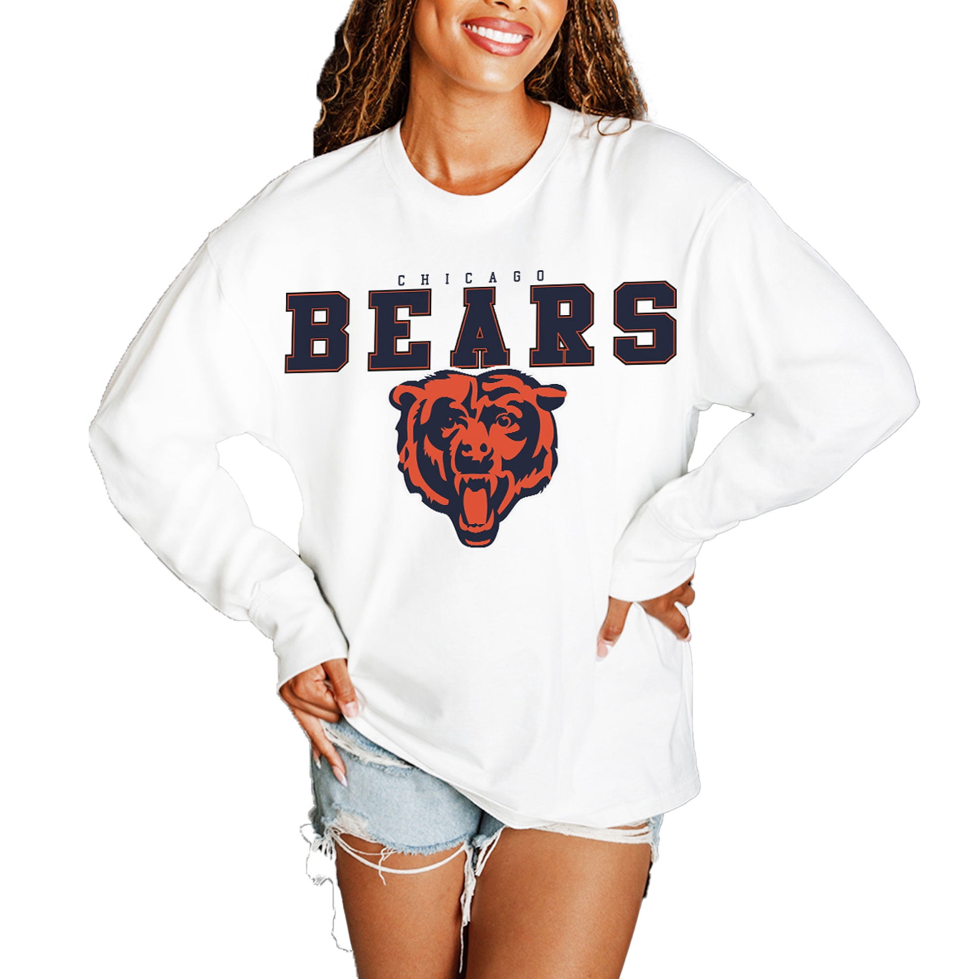 ChiyeeKiss Women's Sparkle Football Sequin Sweatshirt - Oversized Y2K Crewneck Pullover, Game Day Fleece Top - View #13