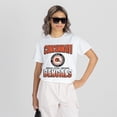 thumbnail image 1 of Women's Gameday Couture White Cincinnati Bengals Oversized All-Time Classic Flowy T-Shirt, 1 of 6