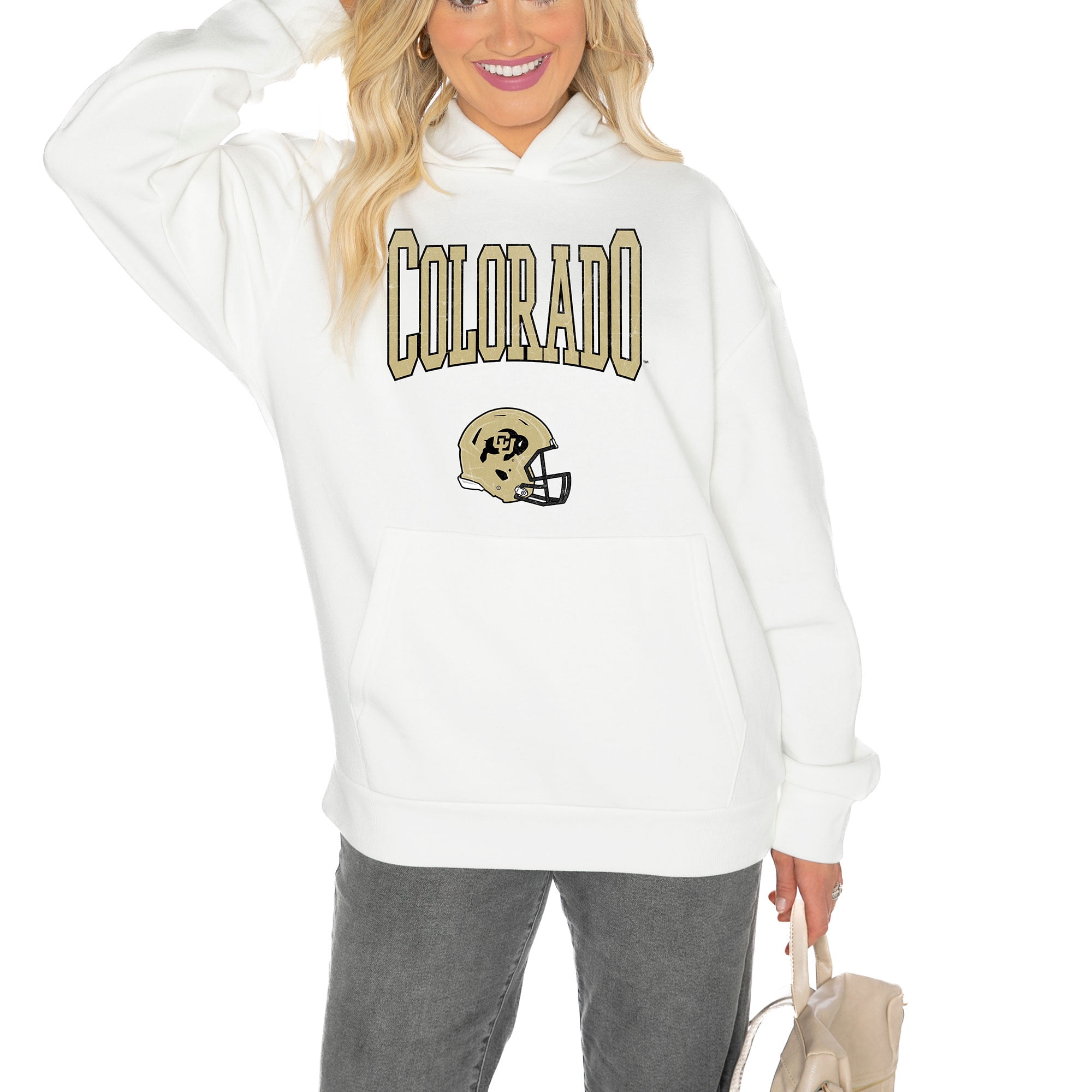 Women's Gameday Couture White Colorado Buffaloes Good Catch Premium ...