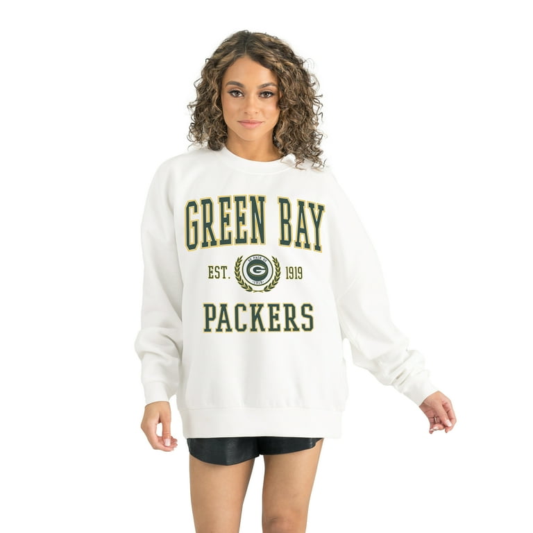Women's Gameday Couture White Green Bay Packers Timeless Triumph