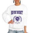 thumbnail image 1 of Women's Gameday Couture White High Point Panthers It's a Vibe Classic Fleece Crewneck Pullover Sweatshirt, 1 of 1