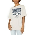 thumbnail image 1 of Women's Gameday Couture White Jackson State Tigers Get Goin' Oversized T-Shirt, 1 of 1