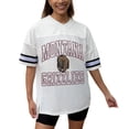 thumbnail image 1 of Women's Gameday Couture White Montana Grizzlies Iconic Oversized Fashion Jersey, 1 of 5