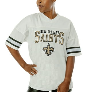 Women's Gameday Couture Black New Orleans Saints Game Face Fashion Jersey