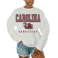 thumbnail image 1 of Women's Gameday Couture  White South Carolina Gamecocks Freestyle Fleece Pullover Sweatshirt, 1 of 2