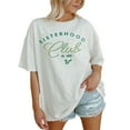 thumbnail image 1 of Women's Gameday Couture White South Florida Bulls PoweredBy Sisterhood Oversized T-Shirt, 1 of 1