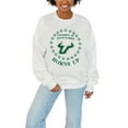 thumbnail image 1 of Women's Gameday Couture White South Florida Bulls Stars Premium Fleece Drop Pullover Sweatshirt, 1 of 2