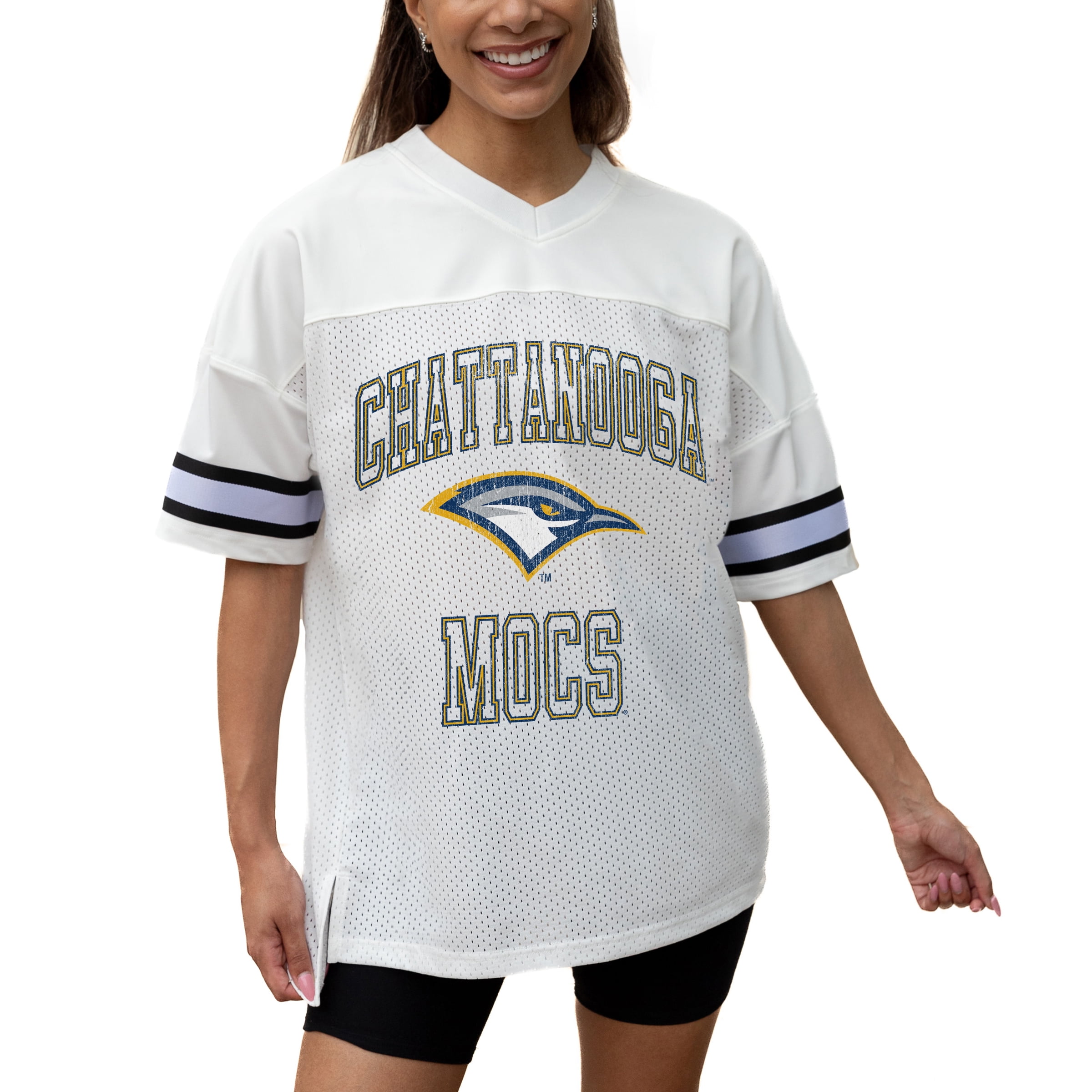 Women's Gameday Couture White Tennessee Chattanooga Mocs Iconic