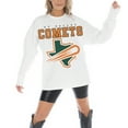 thumbnail image 1 of Women's Gameday Couture White UT Dallas Big Goals Oversized Long Sleeve T-Shirt, 1 of 5